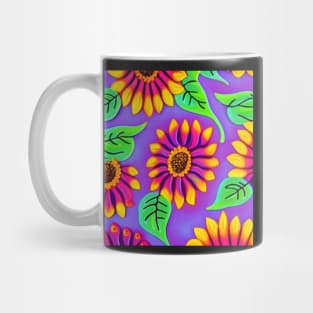 Groovy Sunflowers Mug